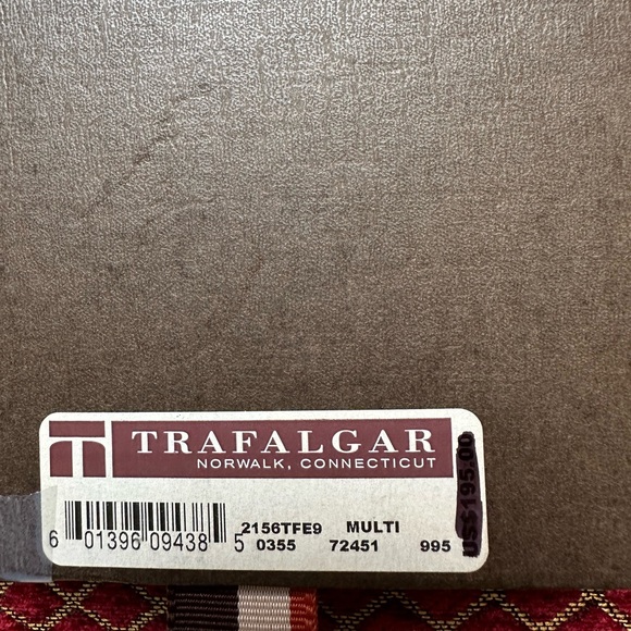 TRAFALGAR Limited Edition "May I Have This Dance” 100% Silk NWT Braces 130-250 - Picture 4 of 4